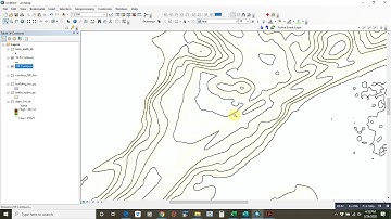 Downloading and Working with Contour Lines in ArcMap