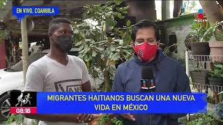 Entre adversidades, migrantes haitianos intentan hacer una vida en México