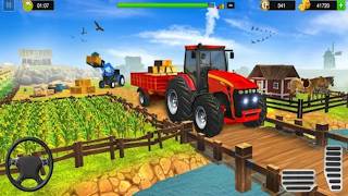 Modern Farm Tractor Driving Games 🚜Farming Tractor 3D - Android Gameplay🖥 screenshot 1