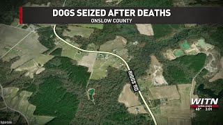 Five rottweilers seized in Onslow County after multiple animal deaths