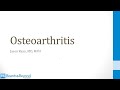 Musculoskeletal 3 Pathology 5 Osteoarthritis