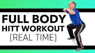 Anyone Will Love This Full Body Fat Burning HIIT Drill - Quiet At Home Real Time