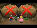 Mario Party 6 MiniGames - Mario Vs Luigi Vs Daisy Vs Peach (Master Cpu)