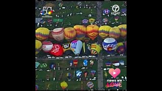 First Wave of Balloons at Balloon Fiesta - Oct 1, 2022