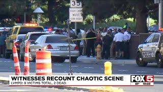 Witnesses recount chaotic scene after 2 dead, 6 injured in stabbing on Las Vegas Strip