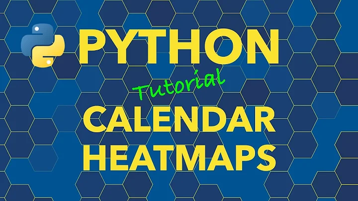 Python Calendar Heatmaps
