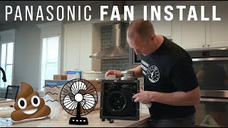 Panasonic FV0511VK2 & FV0511VKL2 Ventilating Fan Install