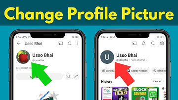 Change You Tube Profile Picture On Mobile | How to Change You Tube Profile picture || You Tube dp