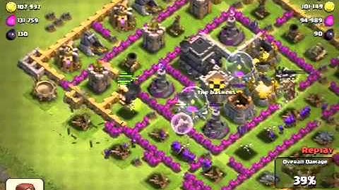 Attack Clan Replay #1 Dark Elixir Outside ? Thats Practical