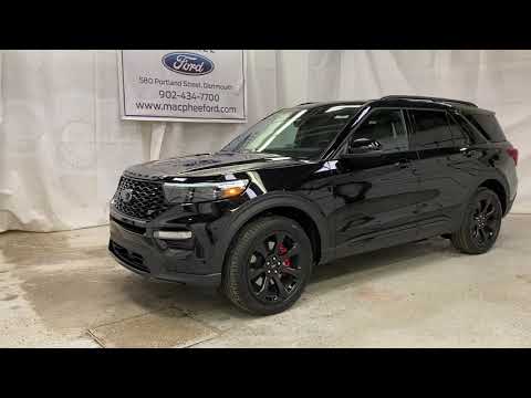 Black 21 Ford Explorer St Review Macphee Ford Youtube