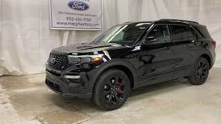 Black 21 Ford Explorer St Review Macphee Ford Youtube