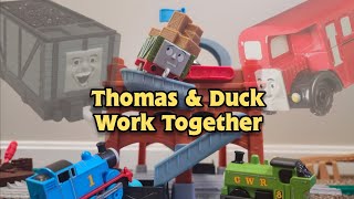 Thomas & Duck Work Together