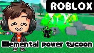⚡Super Sonic!【Roblox】Elemental power tycoon【ロブロックス】エレメンタルパワータイクーン