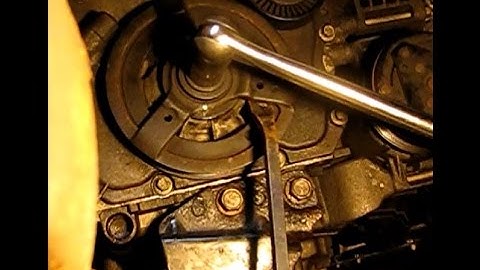 GM 2.2L Ecotec timing chain replacement 