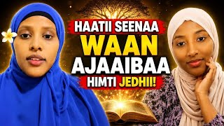 Haadha Seenaa Miciyyo barumsaan jabduu fidde