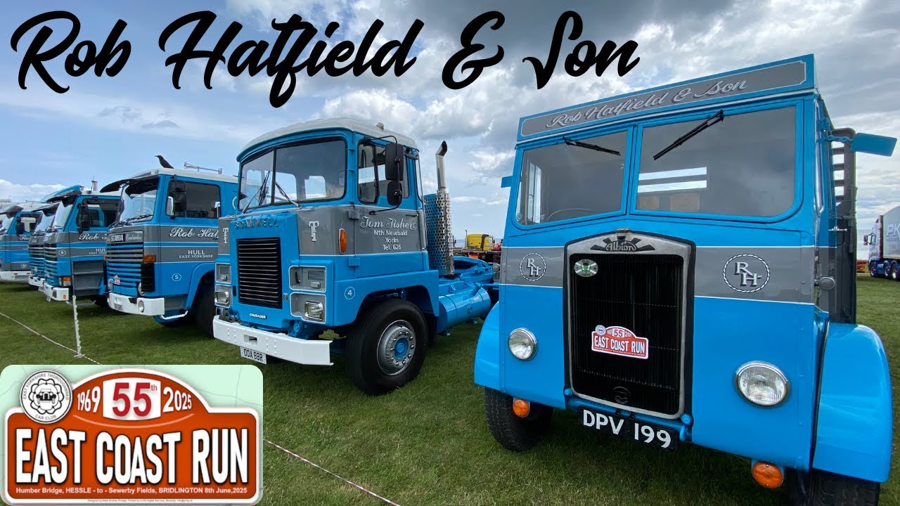 Rob Hatfield & Son Hull Heritage truck display EYTCC East Coast Run Sewerby Field Bridlington 