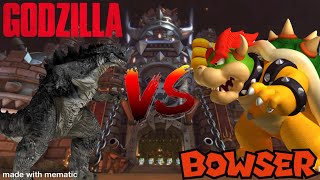 GTP: Godzilla Vs Bowser