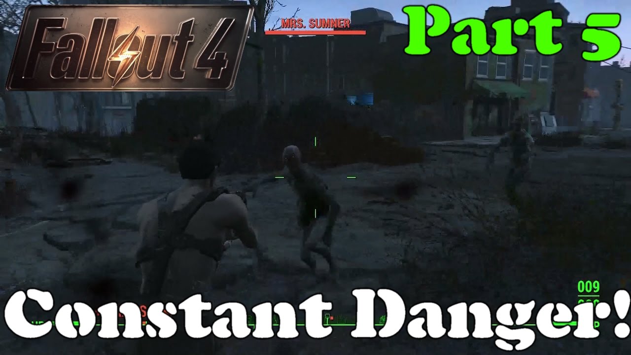 Let's Play: Fallout 4 - Part 5: Constant Danger! - YouTube