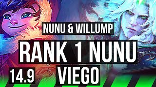 NUNU & WILLUMP vs VIEGO (JGL) | Rank 1 Nunu, 5k comeback, 6/4/19 | NA Challenger | 14.9