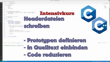 Intensivkurs C/C++! - Headerdateien unter C und C++ | ITWorks4U