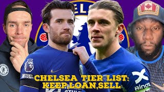 CHELSEA TIER LIST: KEEP, SELL, LOAN!! | WHO STAYS AND WHO MUST GO?!