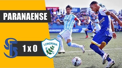 SÃO JOSEENSE 1 X 0 LONDRINA | GOL | PARANAENSE 2023