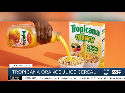 Tropicana Crunch: The cereal made to be used with orange juice