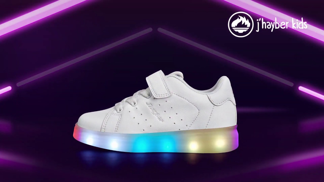 fondo de pantalla Hecho de Redada Zapatillas con Luces para niños - Jhayber Kids - YouTube