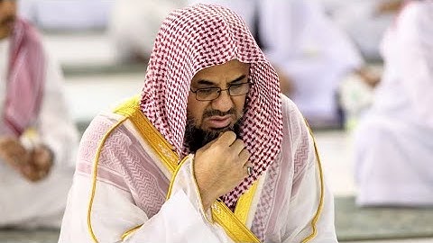 بأداء خاشع || د. سعود الشريم || يحبر آواخر سورة إبراهيم