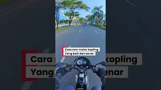 Tutorial On How To Brake A Motorcycle Properly With A Clutch motorcycletutorial nurjakamv ayob