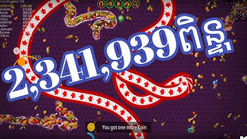 Worms Zone Cambodia 2020- Slither Snake Game Ep14