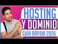 Hosting y Dominio para Principiantes Guía Rápida (2026)
