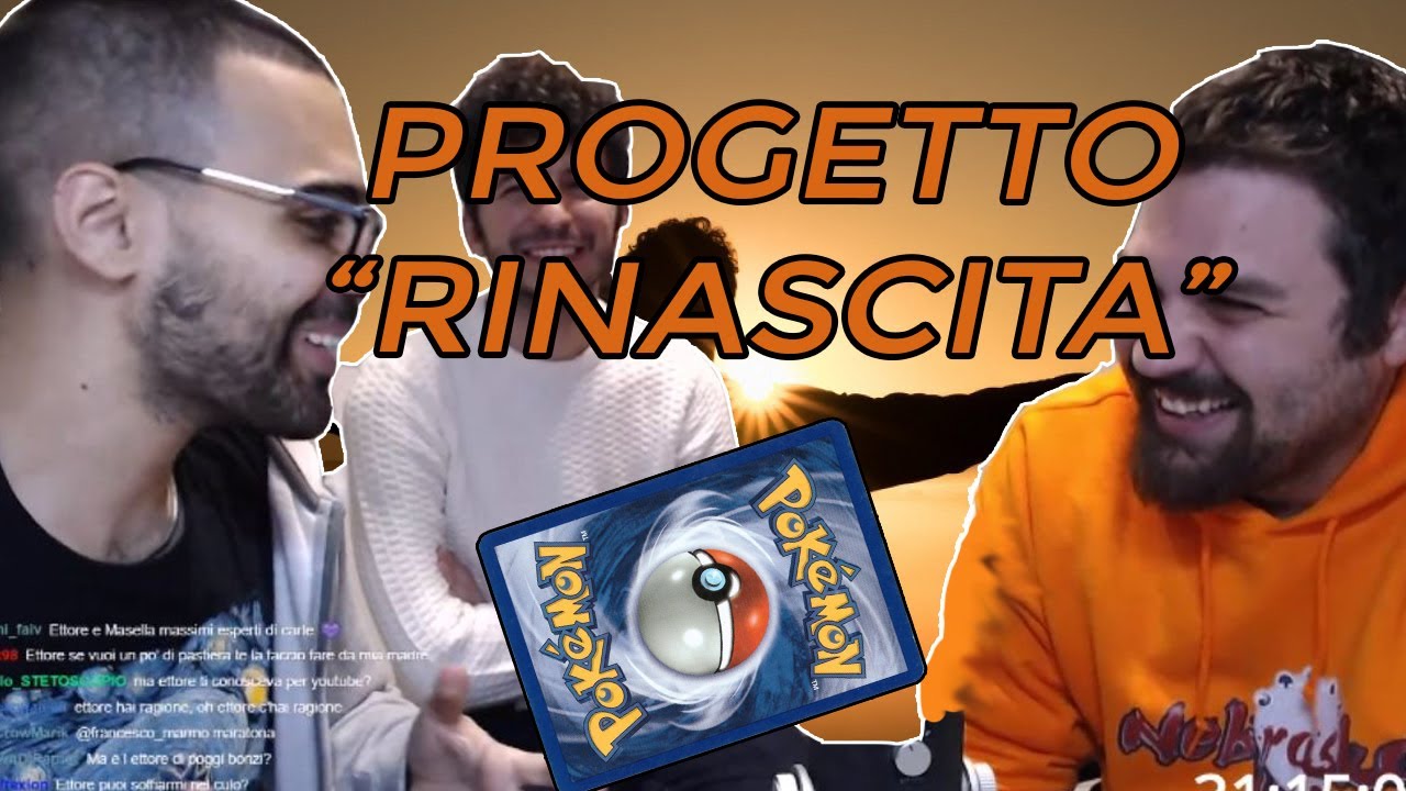 Il progetto rinascita delle carte pokemon di Dario Moccia ft Masella e Ettore!