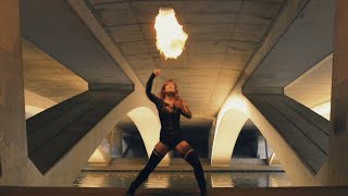 Fire Rope Dart Under A London Bridge