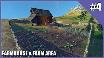 Medieval Engineers S1 E4 - Timelapse Farm House & Farming