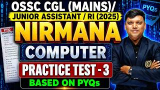 OSSC CGL Mains, OSSSC RI &amp; Junior Assistant Most Important Questions | Computer Practice Set 3