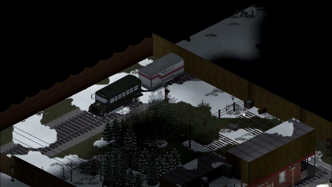 Project Zomboid My winter base Tour ] YouTube