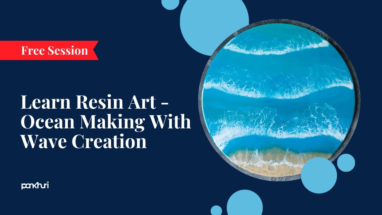 Learn Resin Art - Ocean Making With Wave Creation | Resin Art | Live ...