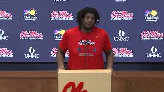 Ole Miss DL Zxavian Harris on his interception and dunk - YouTube