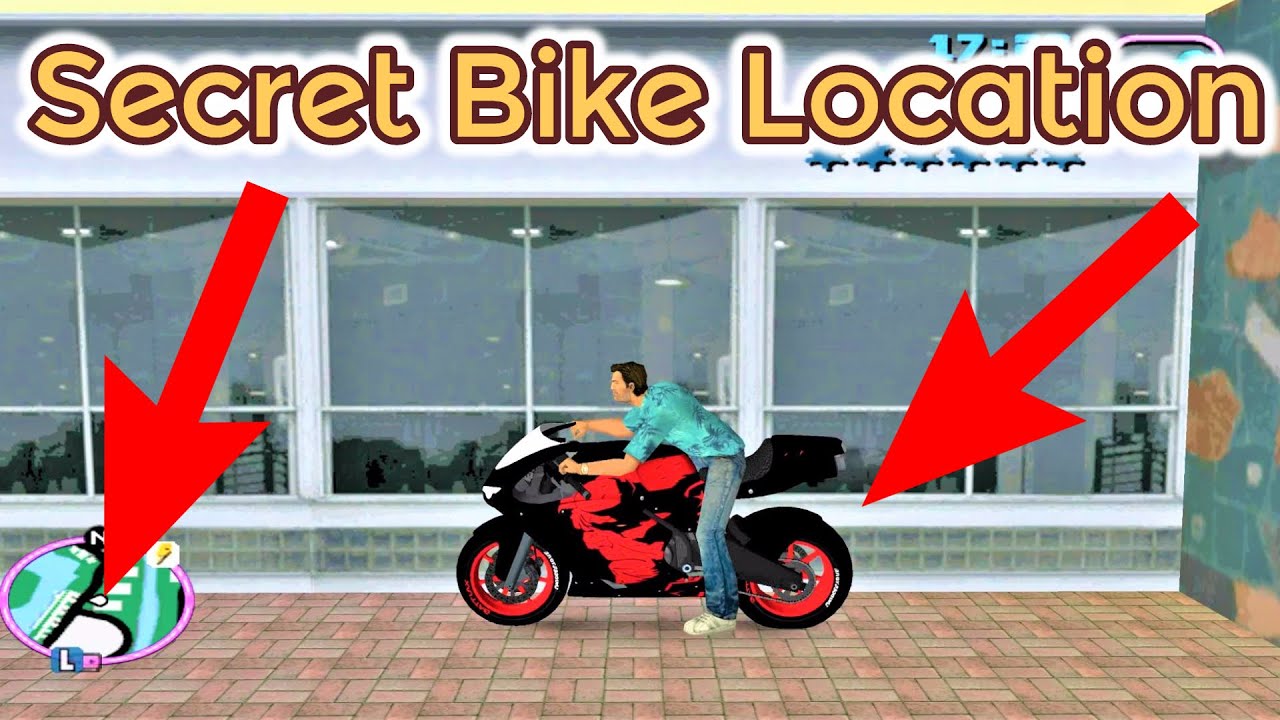 Secret Bike Location in GTA Vice City (Hidden Place) YouTube