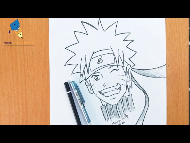 COMO DESENHAR ANIMES.  Naruto uzumaki art, Naruto drawings, Anime  character drawing