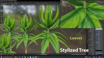 How to make stylized tree In blender(creating stylized tree in blender)