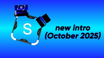 My new intro (October 2025) 