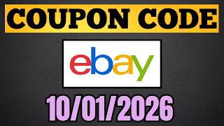 eBay Coupon Code October 2026 - eBay Discount Code Promo Code - 10/01/2026