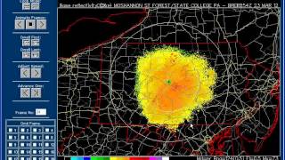 PENNSYLVANIA RADAR ANOTHER VIEW C.O.D.  3/22/2112 1140pm