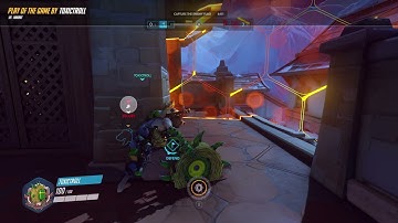 Junkrat Overwatch POTG CTF  BLITZ TEAM KILL