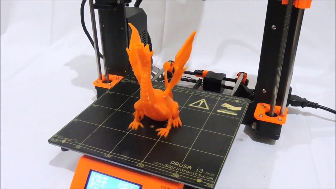 Prusa i3 MK2S Printing - YouTube
