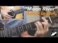 Audrey Hepburn "Moon River" Guitar Lesson (Breakfast at Tiffany's)