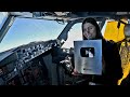 Silver Play Button Unboxing In A Boeing 737 Cockpit By A Beautiful Female Pilot