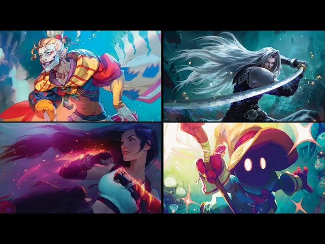 Kafka vs Sephiroth vs Tifa vs Vivi | Final Fantasy Commander Animated thumbnail